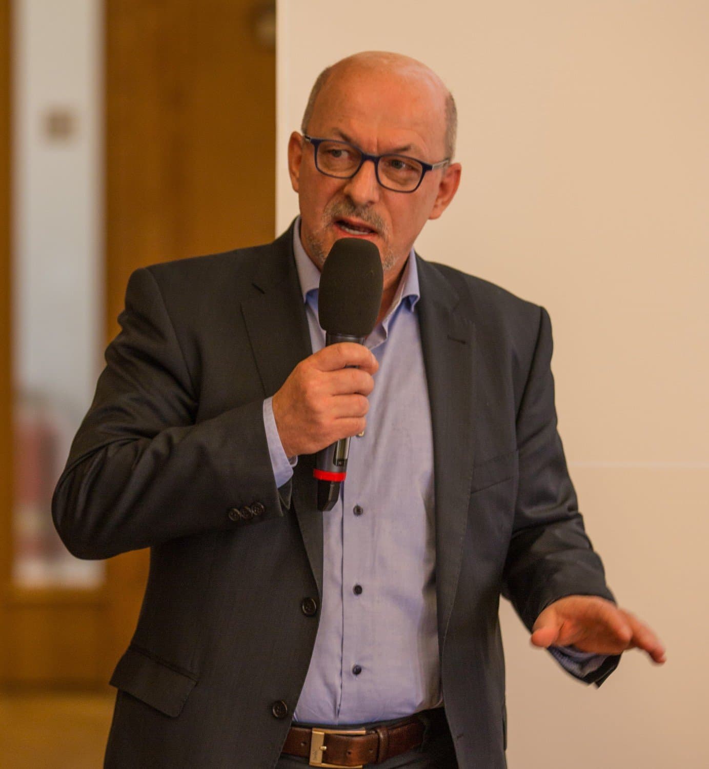 Impuls Dietmar H. Maier, Ingenieurgruppe Bauen: Praxisforderungen, Beispiel Rheinbrücke Maxau, Foto: Caren Pauli