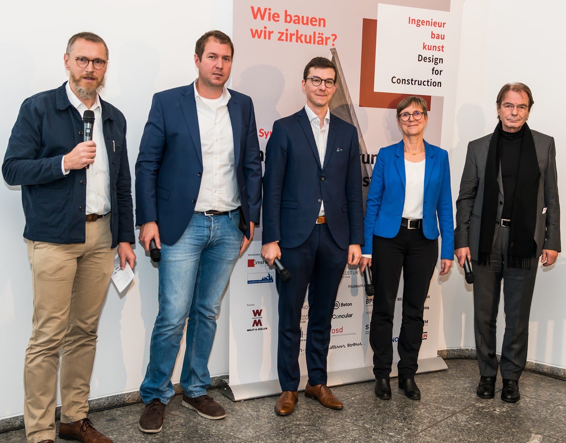 Bild 5 Diskussion Möglichmacher Digitalisierung – Dr. Bernhard Hauke, Marcel Burger, Dr.-Ing. Michael A. Kraus, Karin Lünser, Prof. Dr.-Ing. Klaus Bollinger